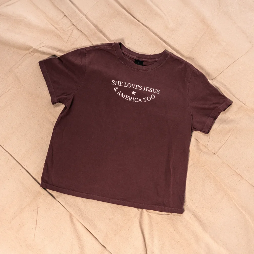 Loves Jesus & America Tee