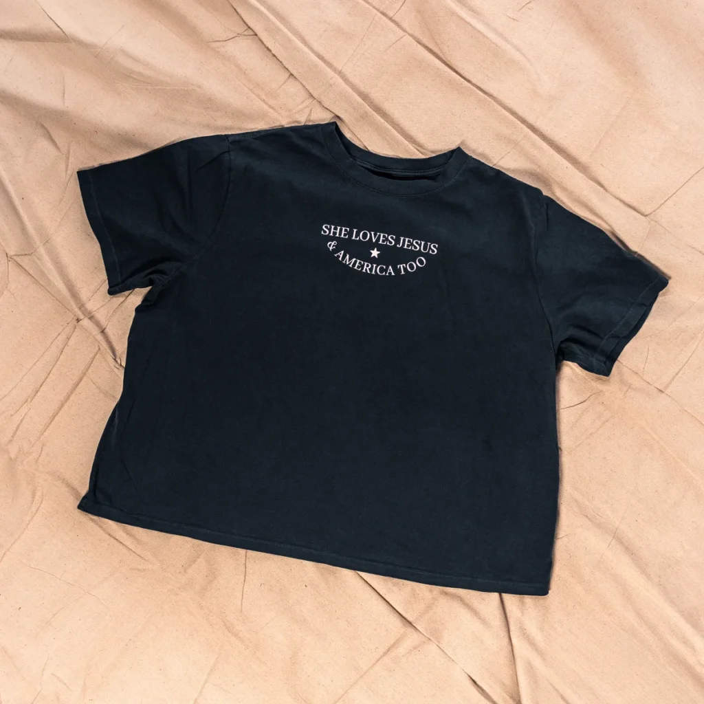 Loves Jesus & America Tee